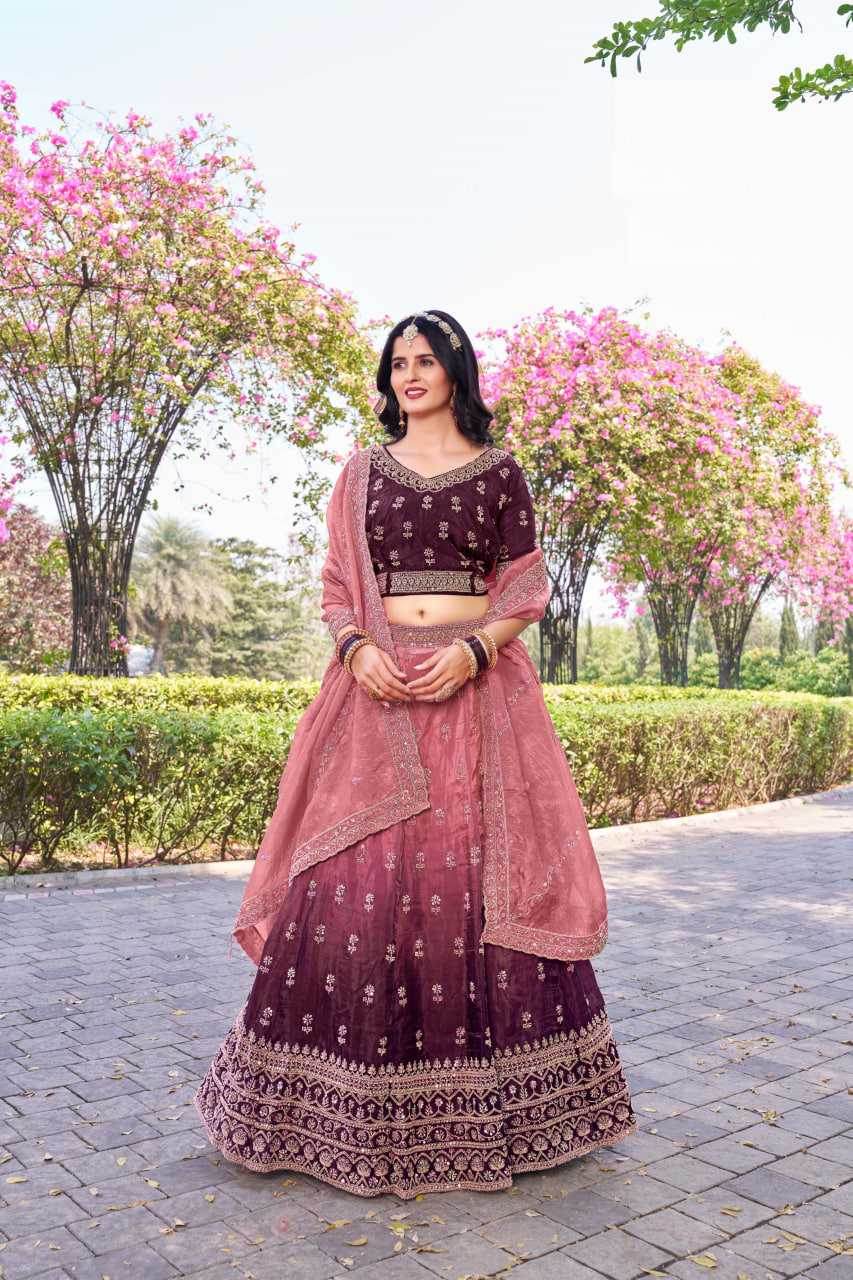 Soft Gold Crush Rajwada Lehenga for Festive Elegance - MYLUXURY LANE ENTERPRISE